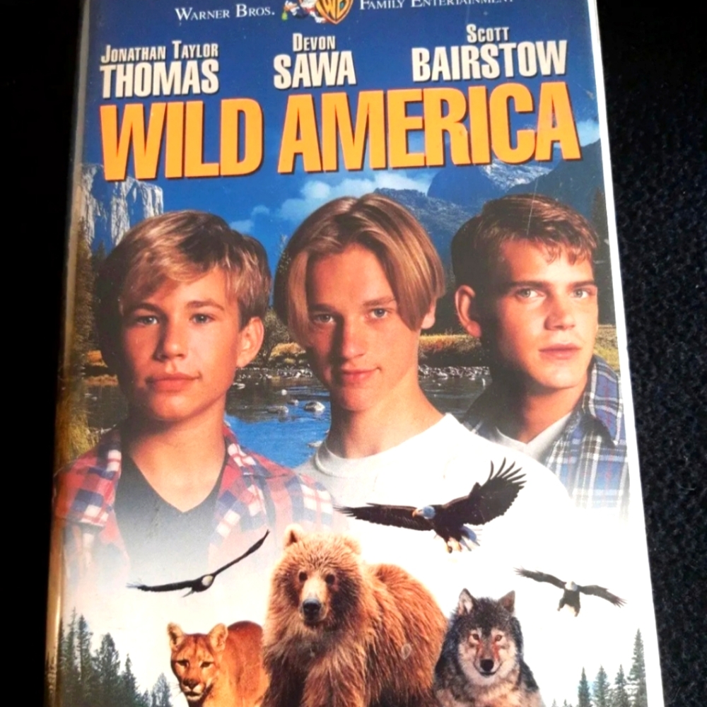 Wild America (1997) VHS Jonathon Taylor